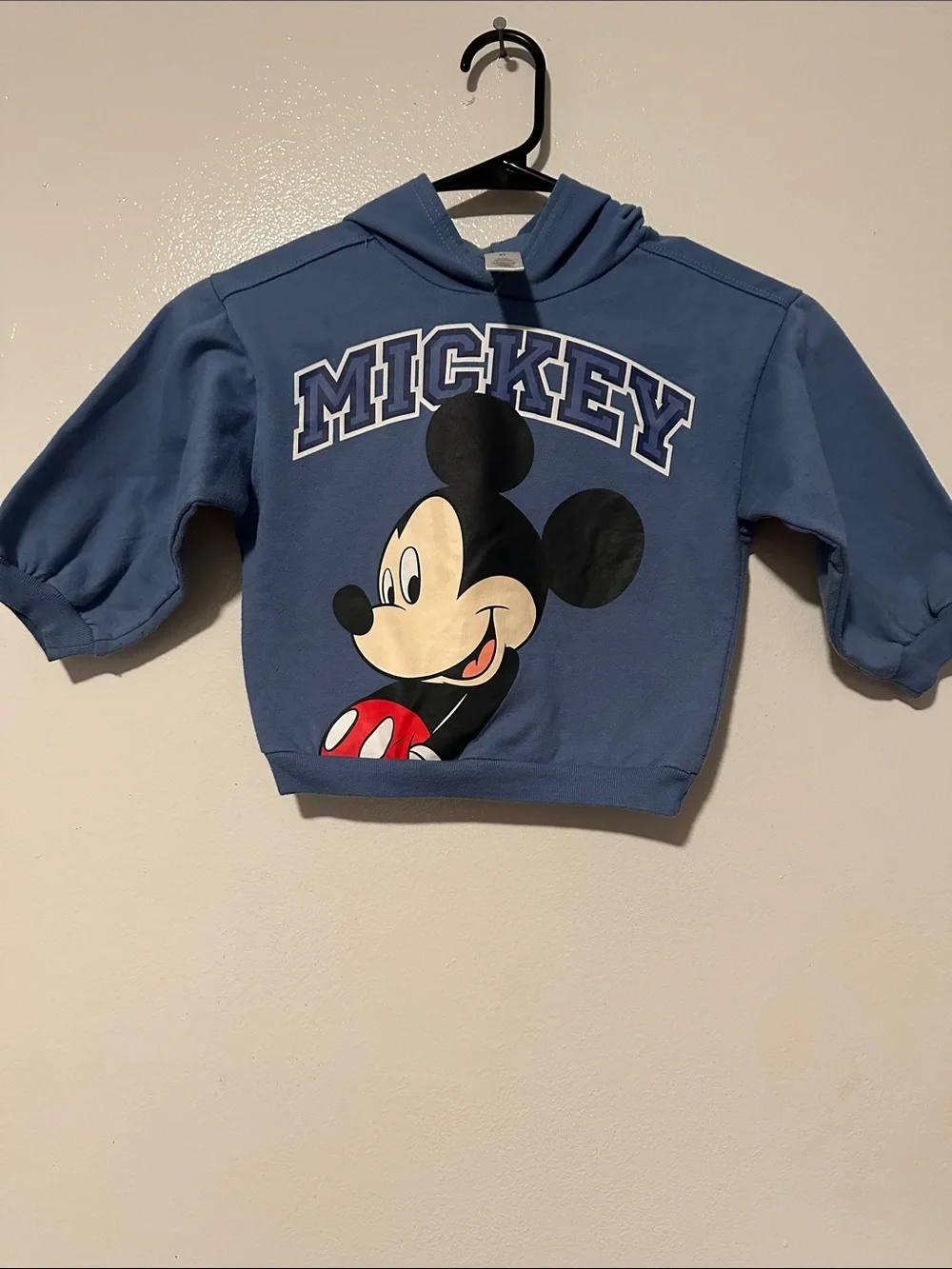 Disney Mickey Blue Kids Hoodie Sweatshirt